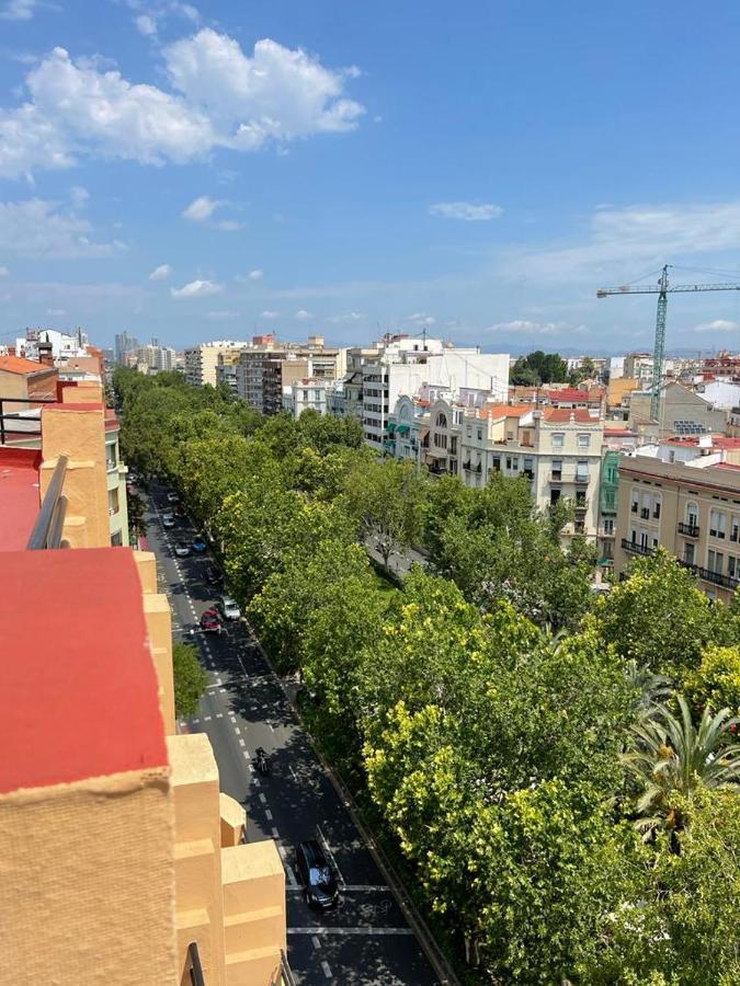 Ferienwohnung Espectacular Atico Valencia Centro Exterior foto
